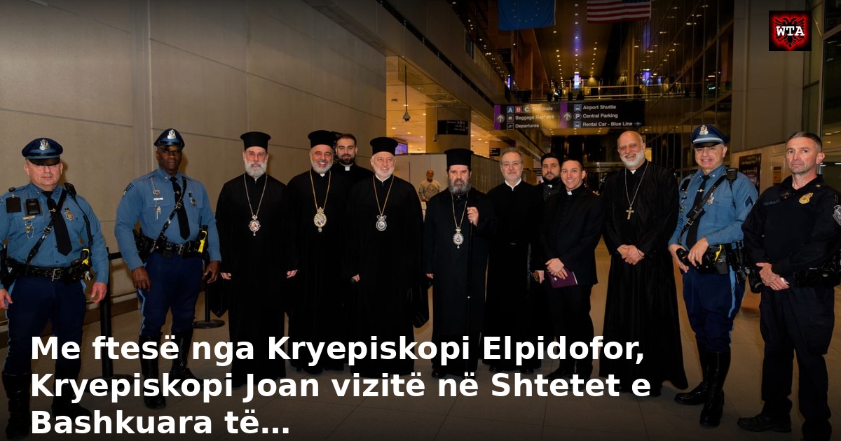 Me ftesë nga Kryepiskopi Elpidofor, Kryepiskopi Joan vizitë në Shtetet e Bashkuara të…
