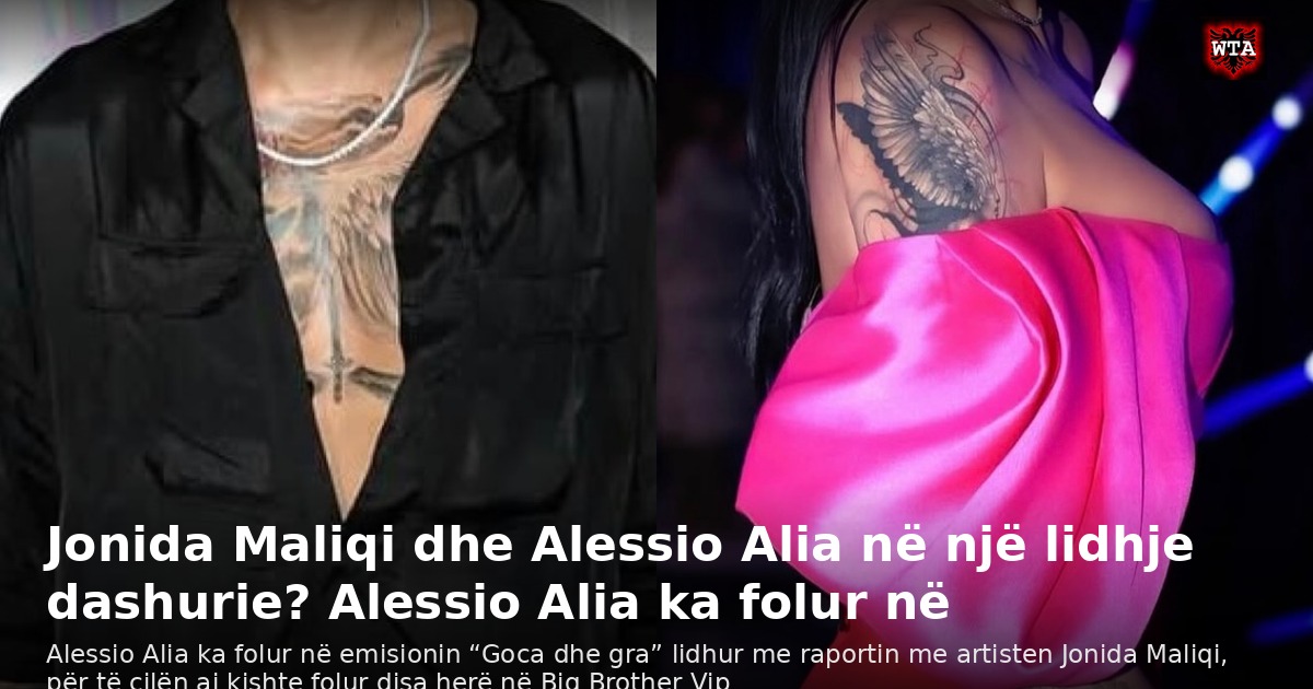 Jonida Maliqi dhe Alessio Alia në një lidhje dashurie? Alessio Alia ka folur në