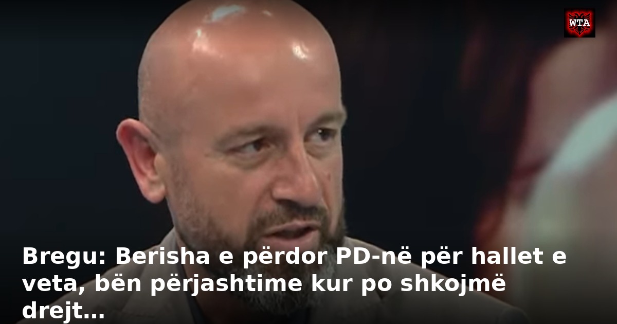 Bregu: Berisha e përdor PD-në për hallet e veta, bën përjashtime kur po shkojmë drejt…