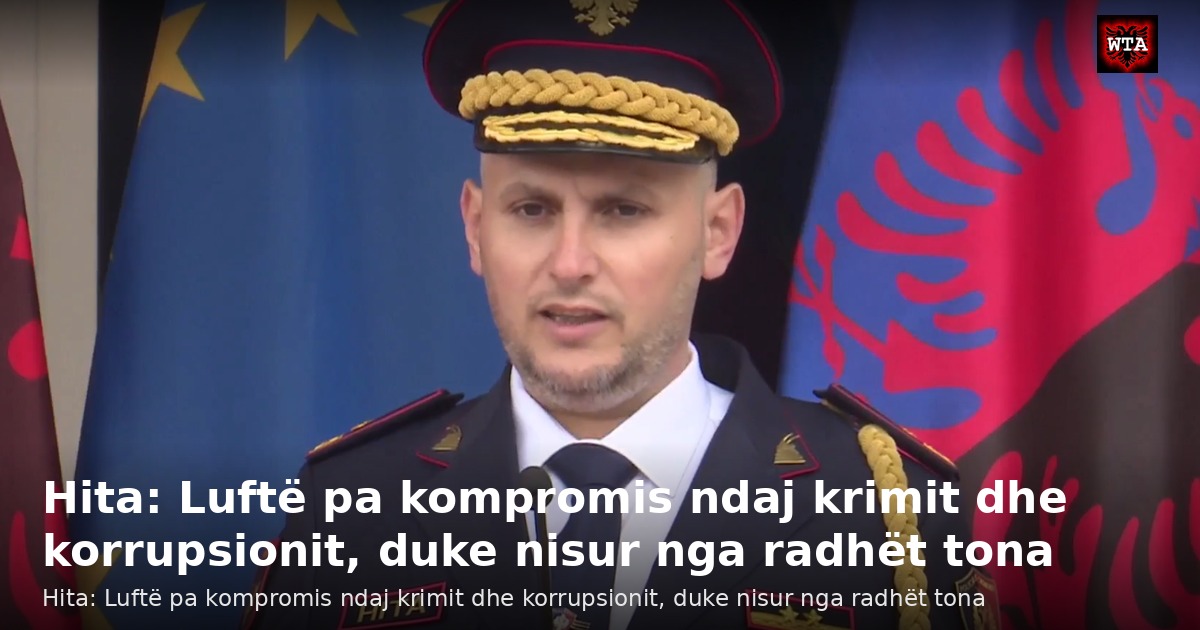 Hita: Luftë pa kompromis ndaj krimit dhe korrupsionit, duke nisur nga radhët tona