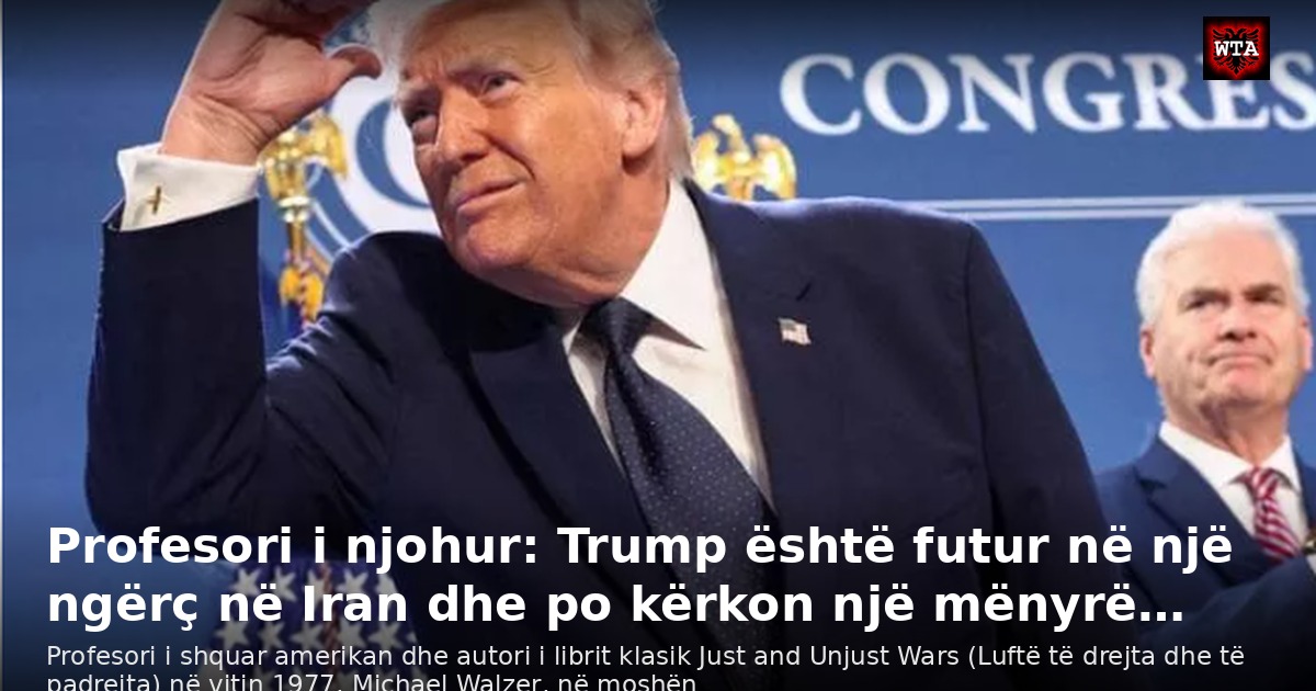 Profesori i njohur: Trump është futur në një ngërç në Iran dhe po kërkon një mënyrë…