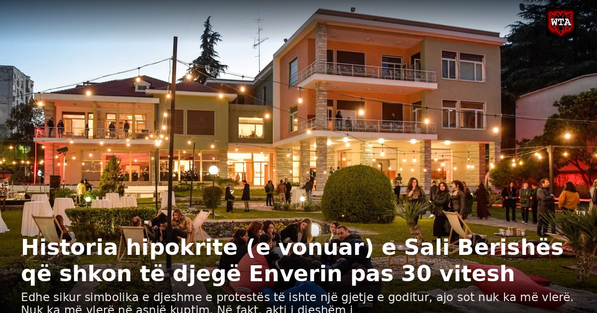Historia hipokrite (e vonuar) e Sali Berishës që shkon të djegë Enverin pas 30 vitesh