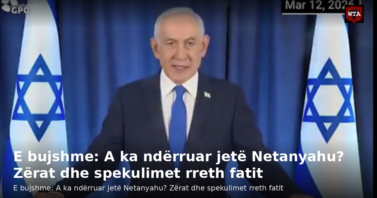 E bujshme: A ka ndërruar jetë Netanyahu? Zërat dhe spekulimet rreth fatit