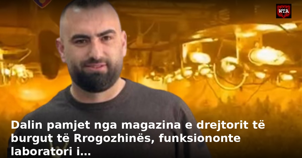 Dalin pamjet nga magazina e drejtorit të burgut të Rrogozhinës, funksiononte laboratori i…