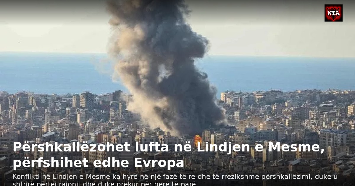 Përshkallëzohet lufta në Lindjen e Mesme, përfshihet edhe Evropa