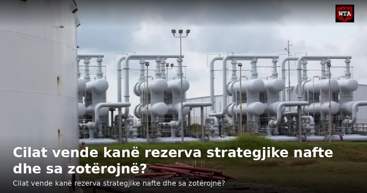 Cilat vende kanë rezerva strategjike nafte dhe sa zotërojnë?