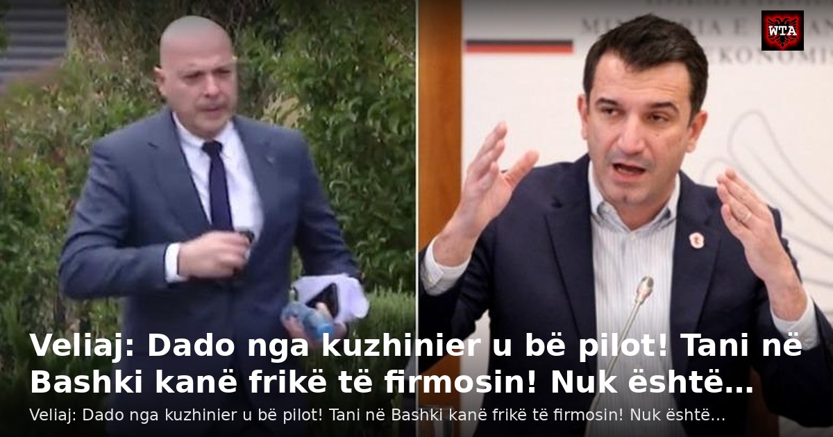 Veliaj: Dado nga kuzhinier u bë pilot! Tani në Bashki kanë frikë të firmosin! Nuk është…