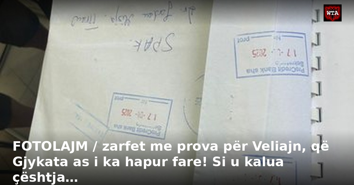 FOTOLAJM / zarfet me prova për Veliajn, që Gjykata as i ka hapur fare! Si u kalua çështja…
