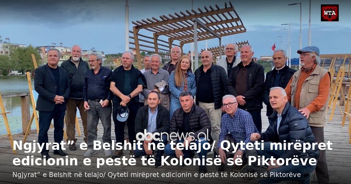 Ngjyrat” e Belshit në telajo/ Qyteti mirëpret edicionin e pestë të Kolonisë së Piktorëve