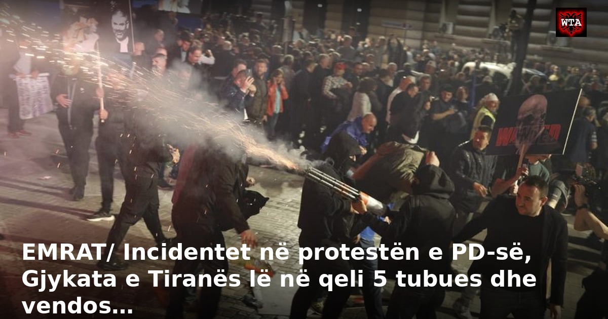 EMRAT/ Incidentet në protestën e PD-së, Gjykata e Tiranës lë në qeli 5 tubues dhe vendos…