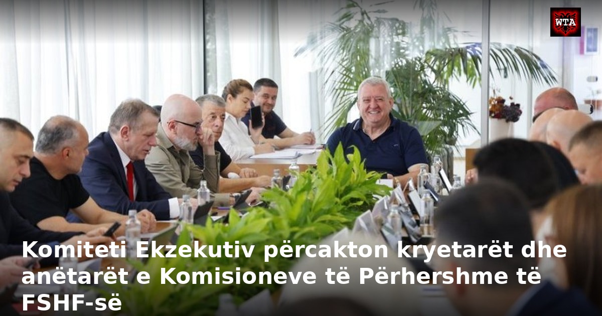 Komiteti Ekzekutiv përcakton kryetarët dhe anëtarët e Komisioneve të Përhershme të FSHF-së