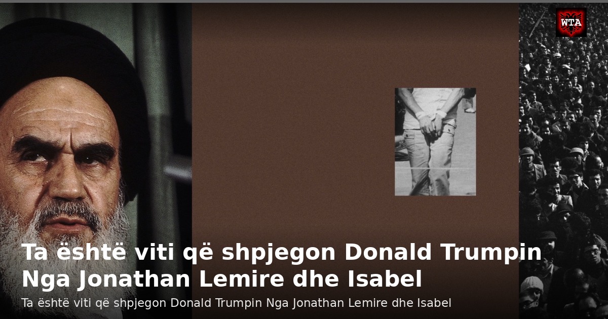 Ta është viti që shpjegon Donald Trumpin Nga Jonathan Lemire dhe Isabel