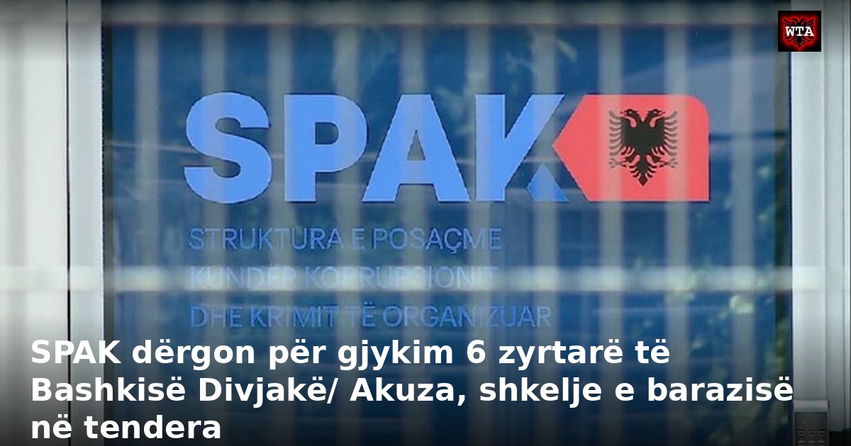 SPAK dërgon për gjykim 6 zyrtarë të Bashkisë Divjakë/ Akuza, shkelje e barazisë në tendera