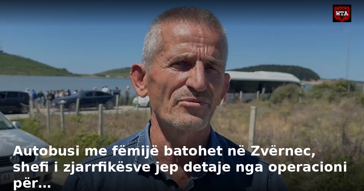 Autobusi me fëmijë batohet në Zvërnec, shefi i zjarrfikësve jep detaje nga operacioni për…