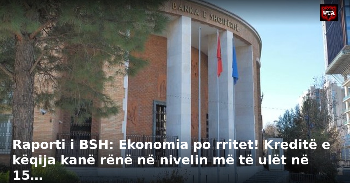Raporti i BSH: Ekonomia po rritet! Kreditë e këqija kanë rënë në nivelin më të ulët në 15…
