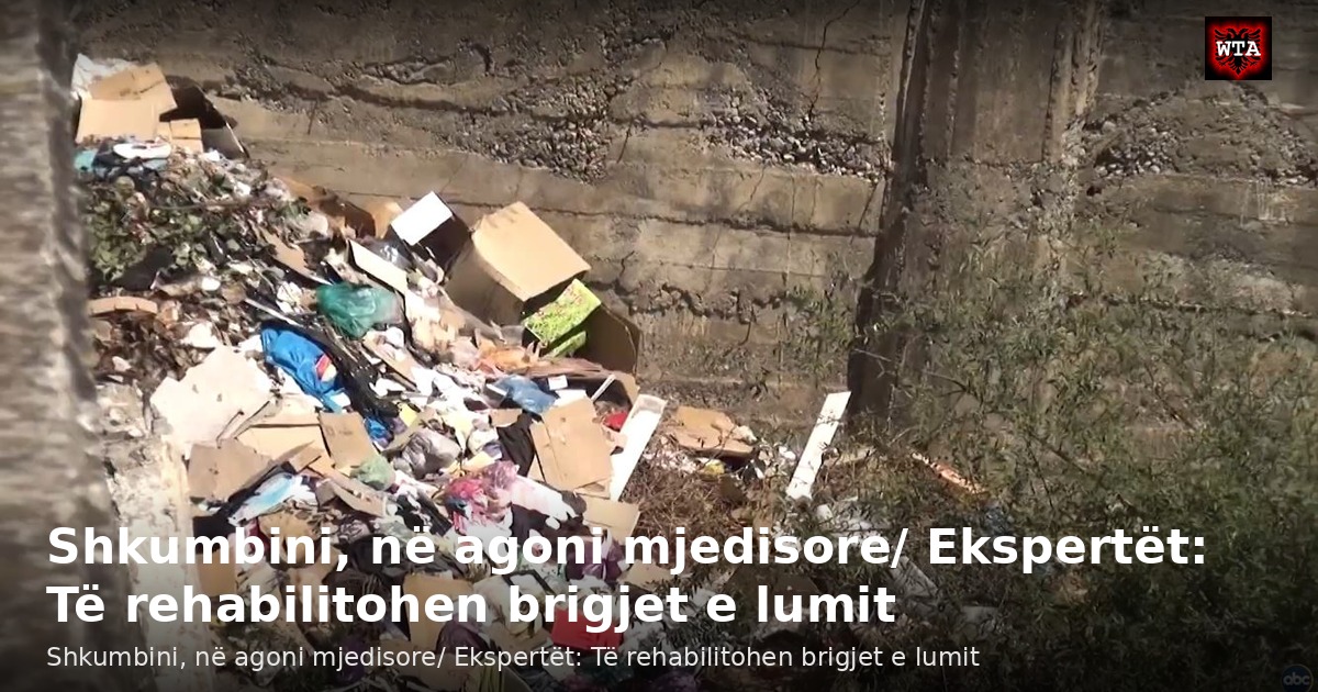 Shkumbini, në agoni mjedisore/ Ekspertët: Të rehabilitohen brigjet e lumit