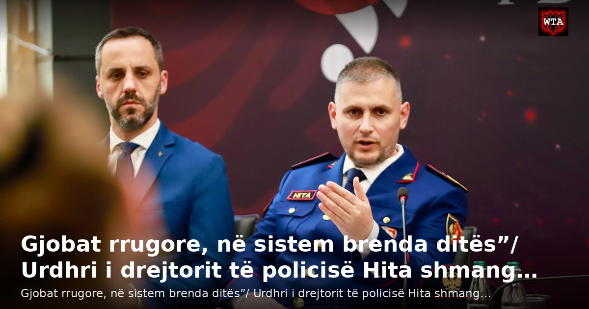 Gjobat rrugore, në sistem brenda ditës”/ Urdhri i drejtorit të policisë Hita shmang…