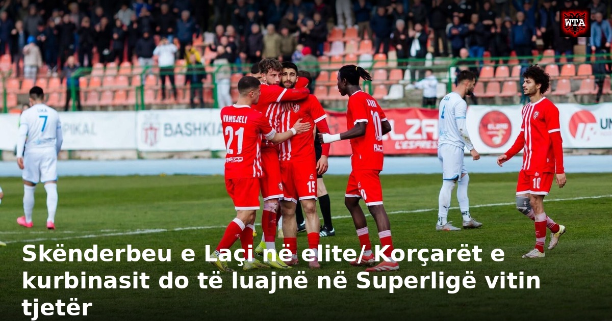 Skënderbeu e Laçi në elite/ Korçarët e kurbinasit do të luajnë në Superligë vitin tjetër