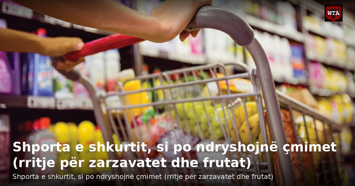 Shporta e shkurtit, si po ndryshojnë çmimet (rritje për zarzavatet dhe frutat)