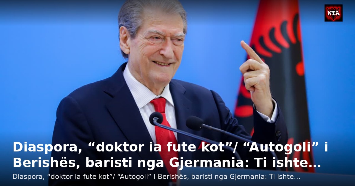 Diaspora, “doktor ia fute kot”/ “Autogoli” i Berishës, baristi nga Gjermania: Ti ishte…