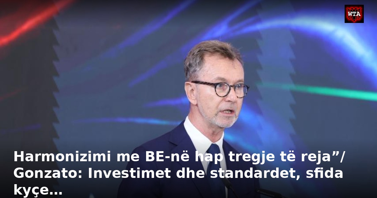 Harmonizimi me BE-në hap tregje të reja”/ Gonzato: Investimet dhe standardet, sfida kyçe…