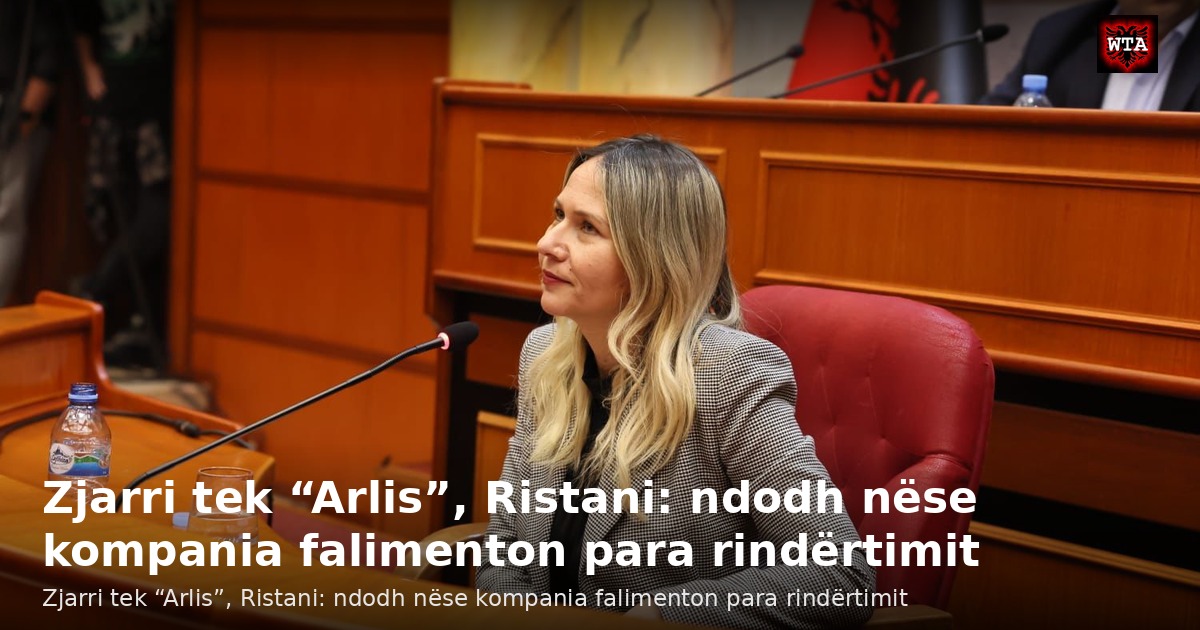 Zjarri tek “Arlis”, Ristani: ndodh nëse kompania falimenton para rindërtimit