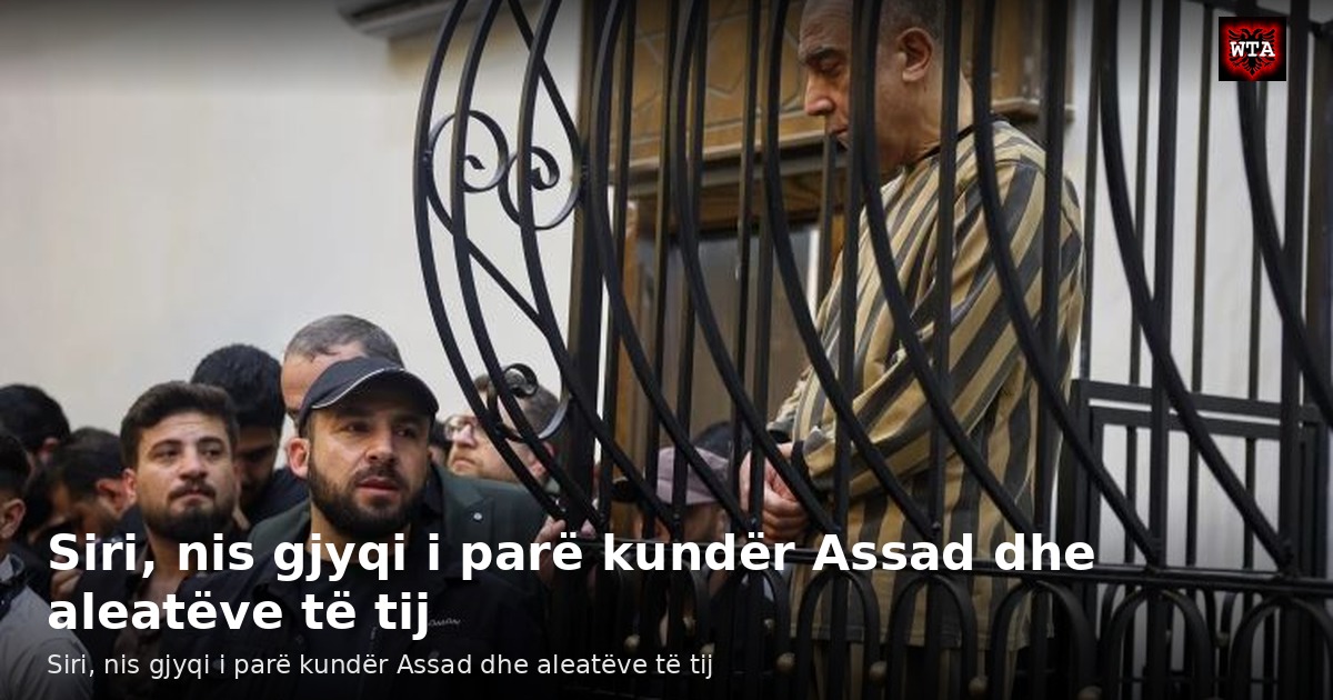 Siri, nis gjyqi i parë kundër Assad dhe aleatëve të tij