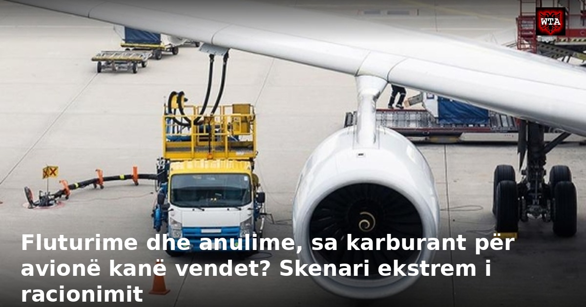 Fluturime dhe anulime, sa karburant për avionë kanë vendet? Skenari ekstrem i racionimit