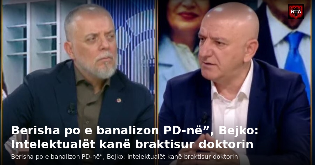 Berisha po e banalizon PD-në”, Bejko: Intelektualët kanë braktisur doktorin