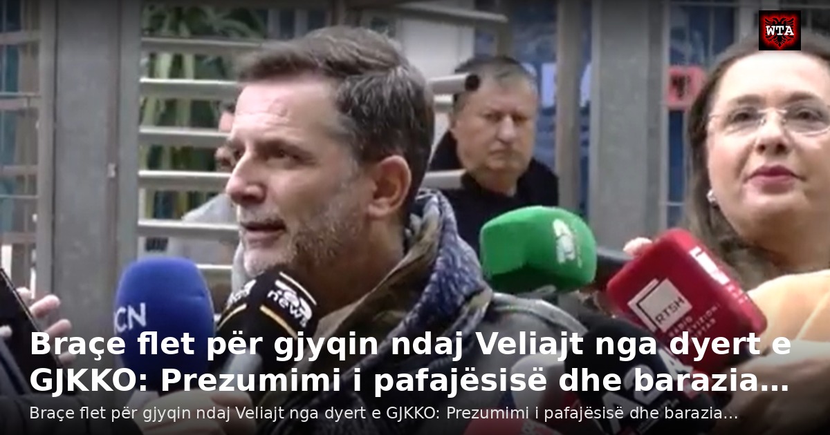 Braçe flet për gjyqin ndaj Veliajt nga dyert e GJKKO: Prezumimi i pafajësisë dhe barazia…