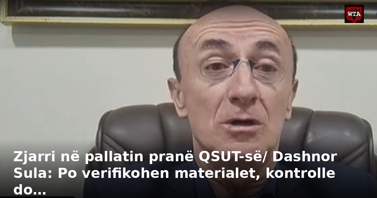 Zjarri në pallatin pranë QSUT-së/ Dashnor Sula: Po verifikohen materialet, kontrolle do…