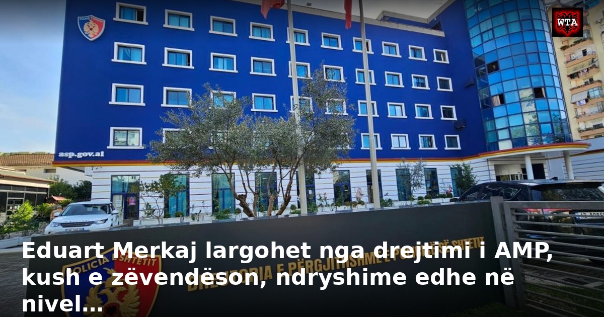 Eduart Merkaj largohet nga drejtimi i AMP, kush e zëvendëson, ndryshime edhe në nivel…