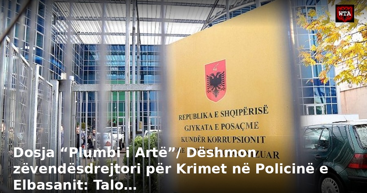 Dosja “Plumbi i Artë”/ Dëshmon zëvendësdrejtori për Krimet në Policinë e Elbasanit: Talo…