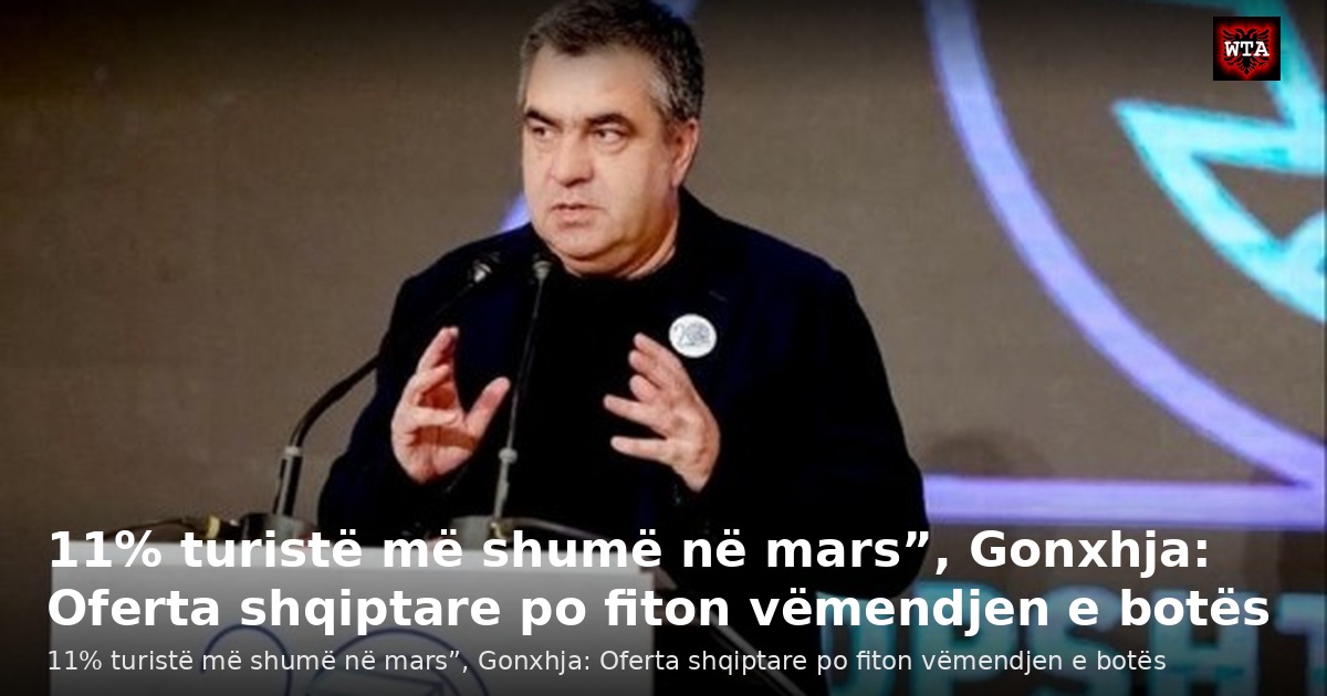 11% turistë më shumë në mars”, Gonxhja: Oferta shqiptare po fiton vëmendjen e botës
