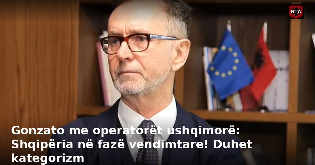 Gonzato me operatorët ushqimorë: Shqipëria në fazë vendimtare! Duhet kategorizm