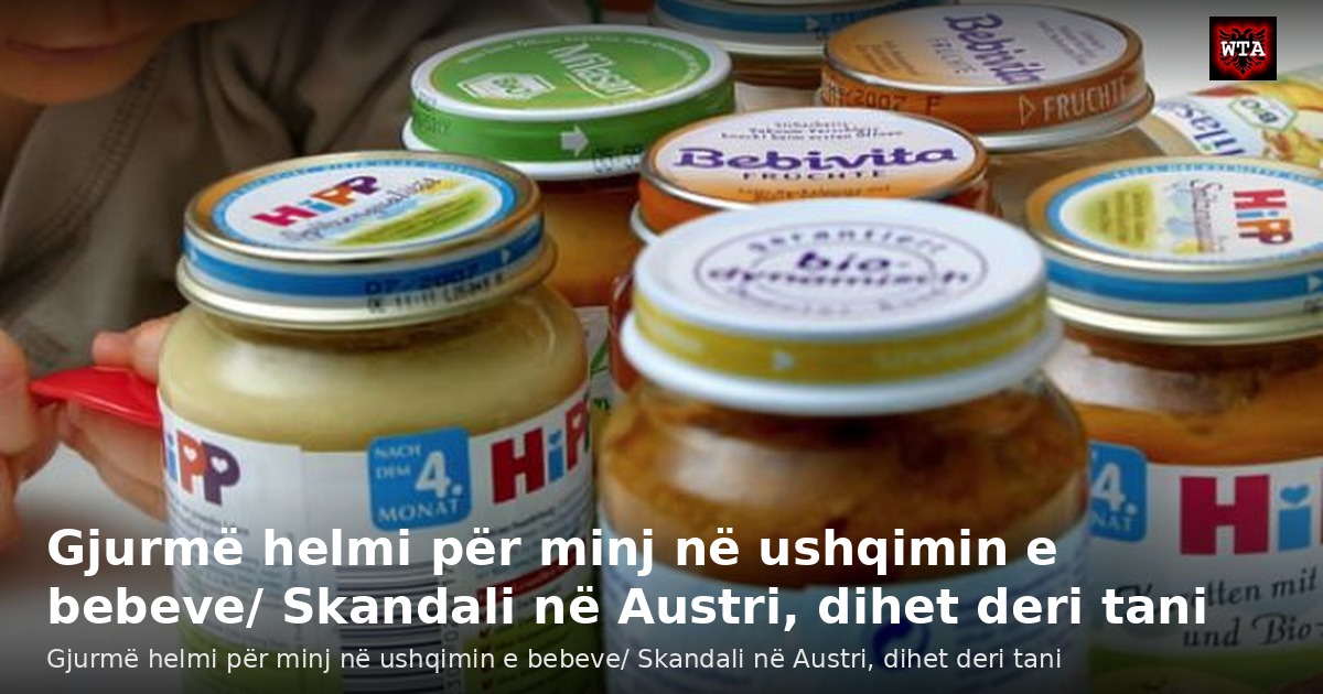 Gjurmë helmi për minj në ushqimin e bebeve/ Skandali në Austri, dihet deri tani