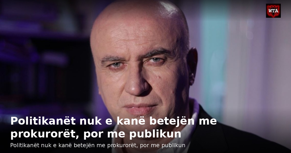 Politikanët nuk e kanë betejën me prokurorët, por me publikun