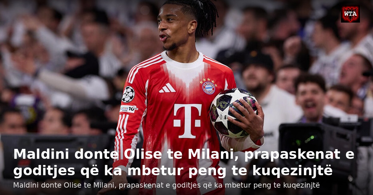 Maldini donte Olise te Milani, prapaskenat e goditjes që ka mbetur peng te kuqezinjtë