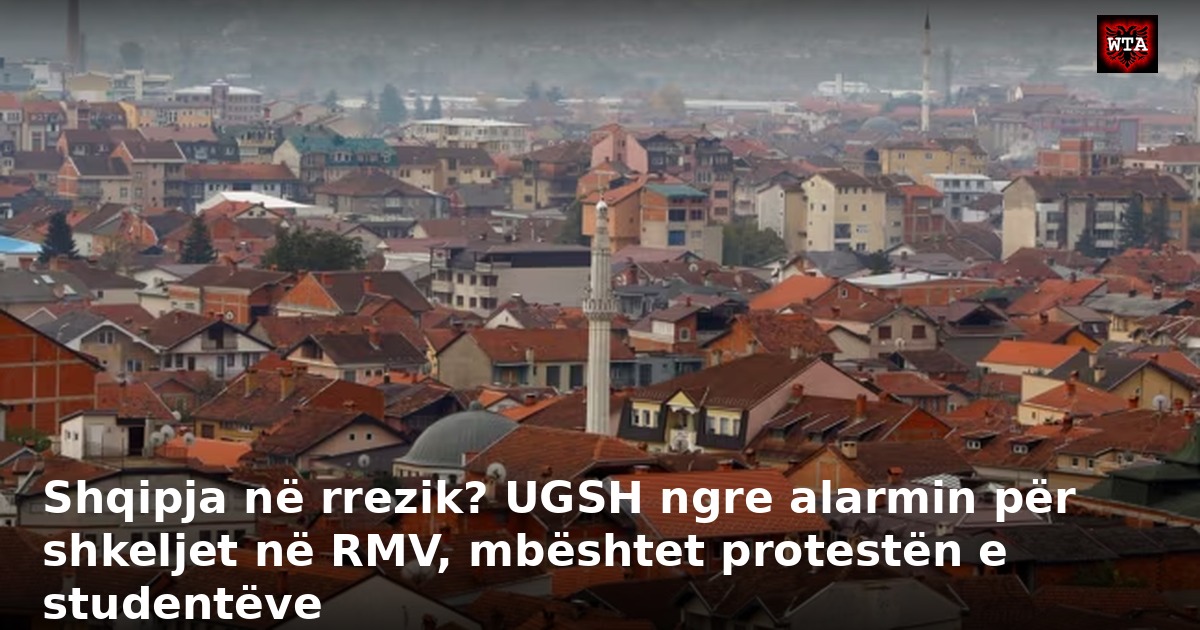 Shqipja në rrezik? UGSH ngre alarmin për shkeljet në RMV, mbështet protestën e studentëve