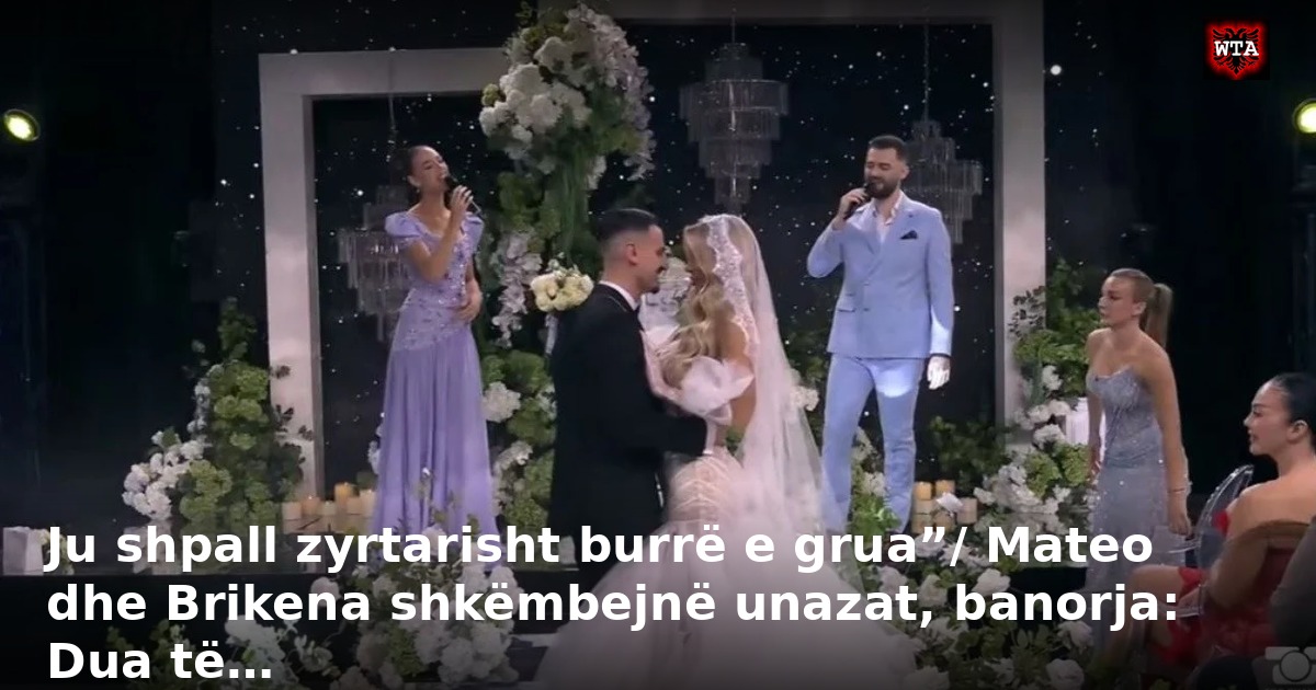 Ju shpall zyrtarisht burrë e grua”/ Mateo dhe Brikena shkëmbejnë unazat, banorja: Dua të…