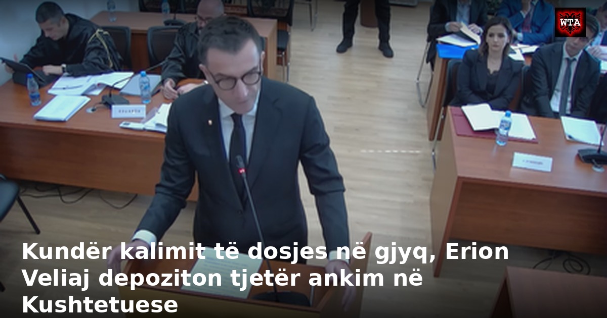 Kundër kalimit të dosjes në gjyq, Erion Veliaj depoziton tjetër ankim në Kushtetuese