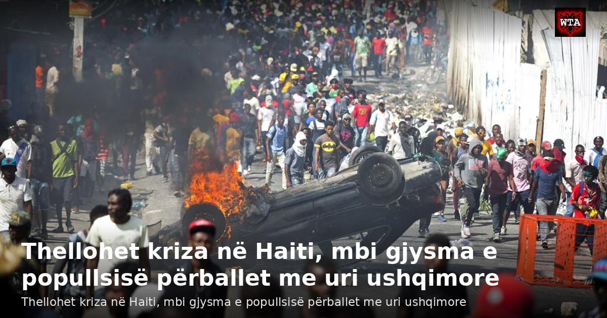 Thellohet kriza në Haiti, mbi gjysma e popullsisë përballet me uri ushqimore