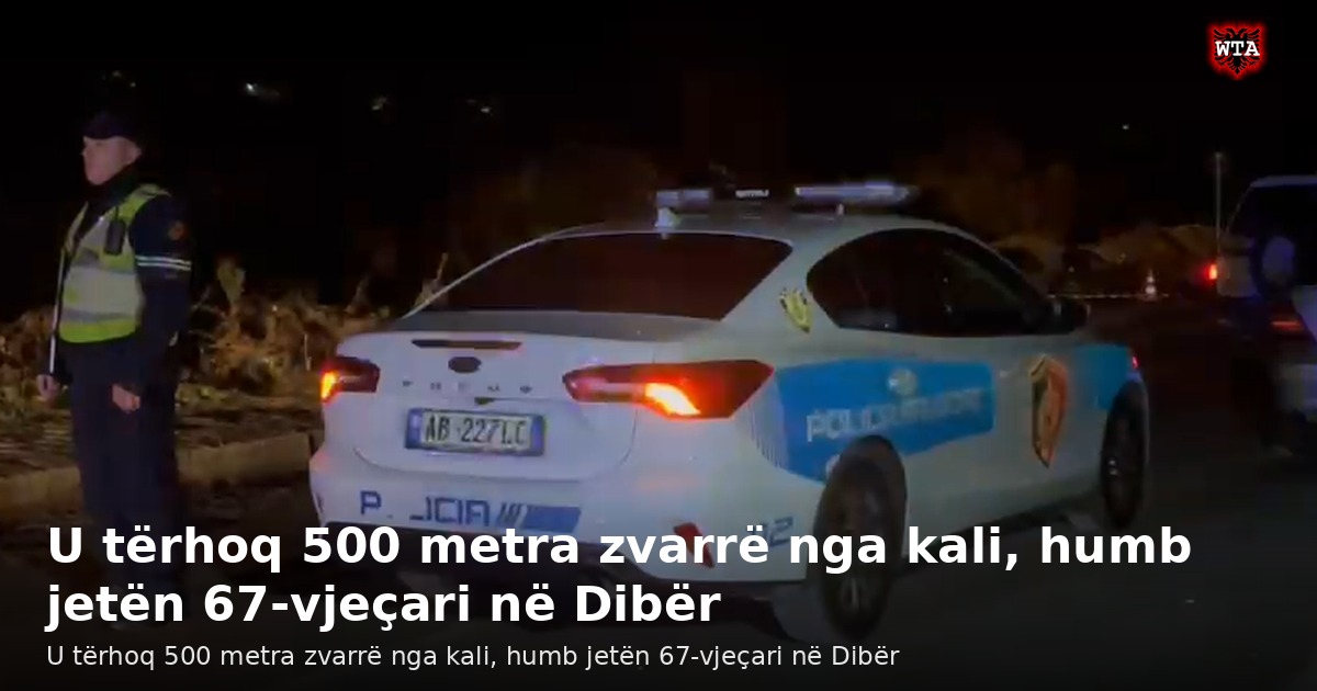 U tërhoq 500 metra zvarrë nga kali, humb jetën 67-vjeçari në Dibër