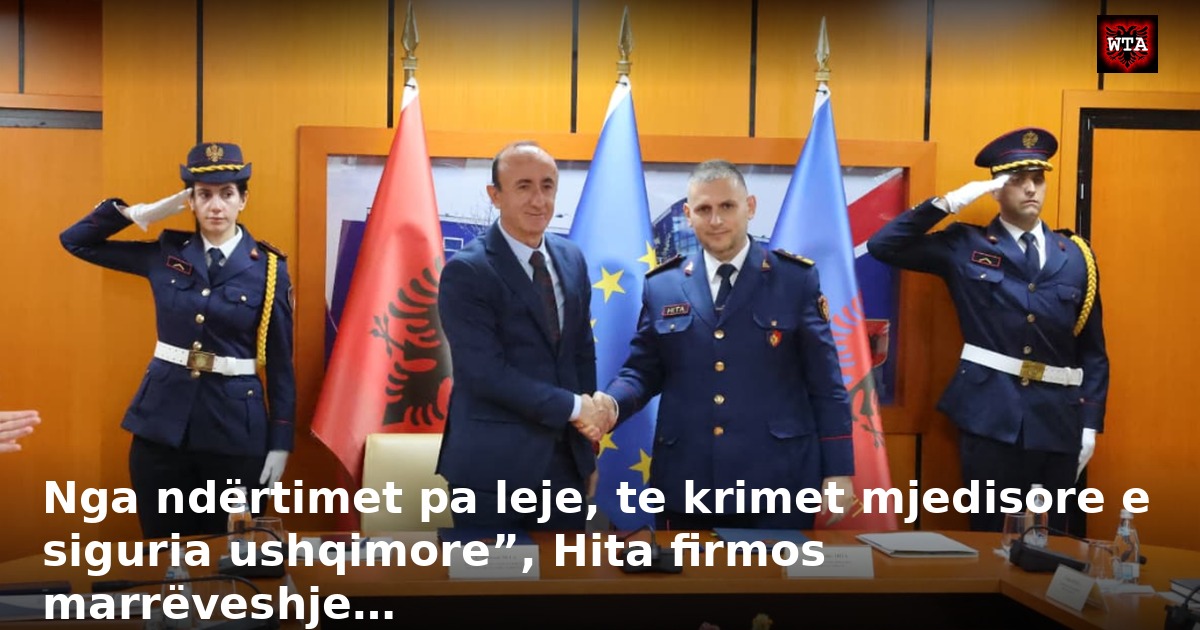 Nga ndërtimet pa leje, te krimet mjedisore e siguria ushqimore”, Hita firmos marrëveshje…