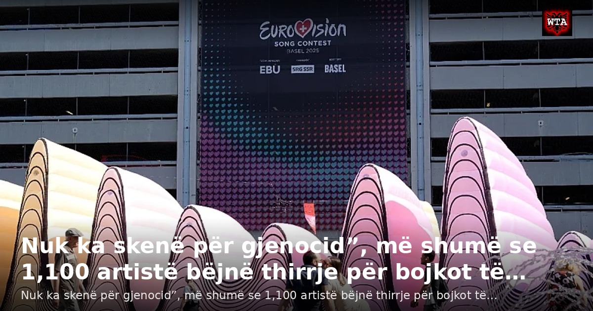 Nuk ka skenë për gjenocid”, më shumë se 1,100 artistë bëjnë thirrje për bojkot të…