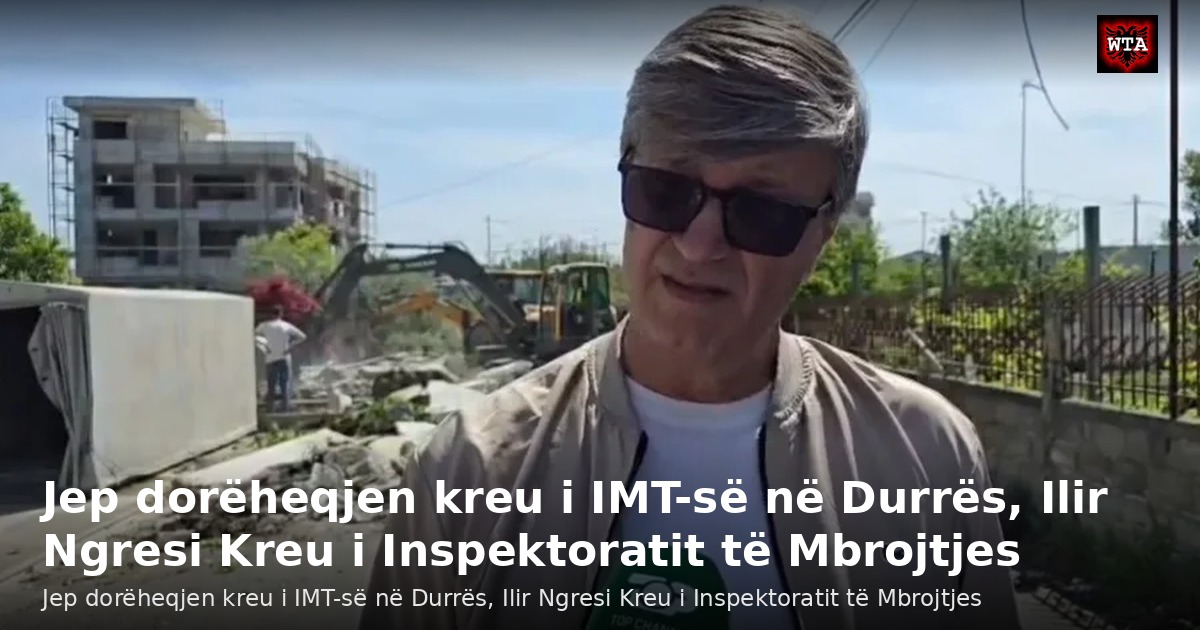 Jep dorëheqjen kreu i IMT-së në Durrës, Ilir Ngresi Kreu i Inspektoratit të Mbrojtjes