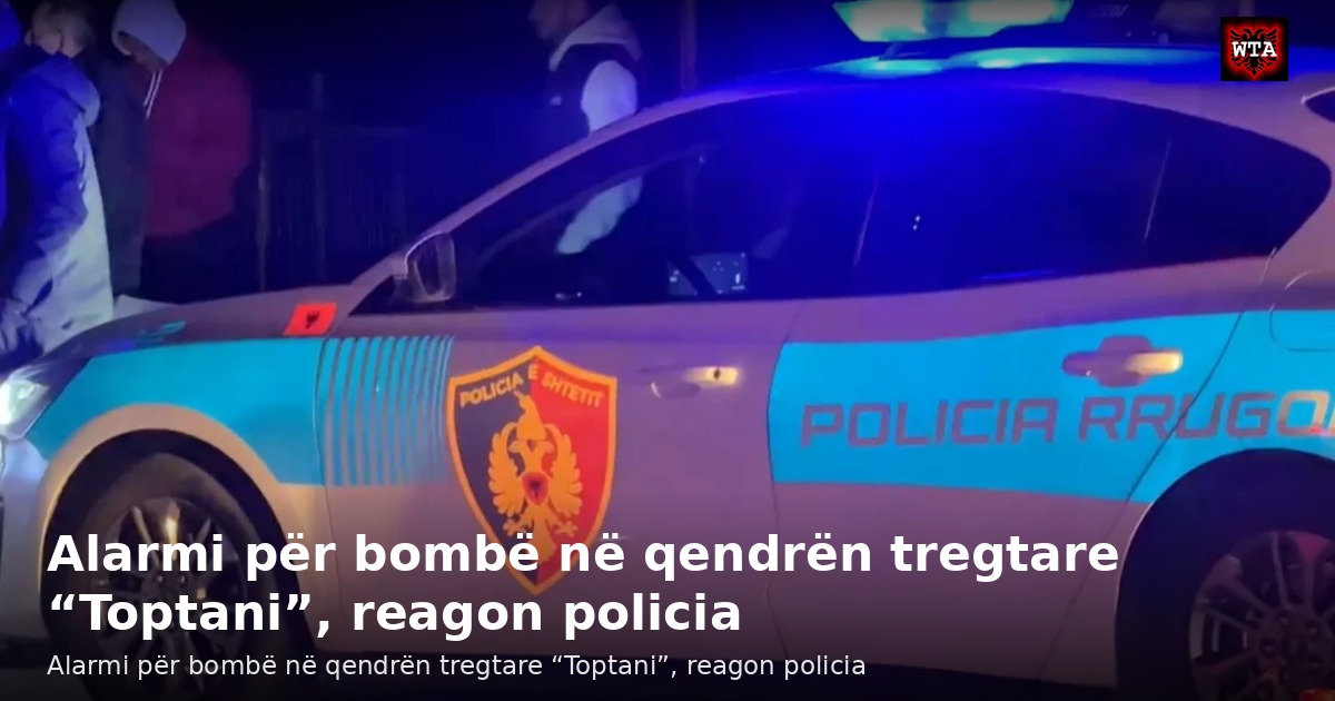Alarmi për bombë në qendrën tregtare “Toptani”, reagon policia