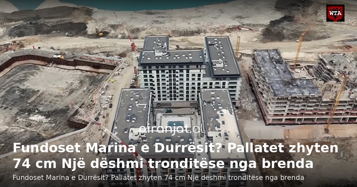 Fundoset Marina e Durrësit? Pallatet zhyten 74 cm Një dëshmi tronditëse nga brenda