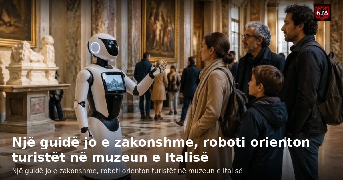 Një guidë jo e zakonshme, roboti orienton turistët në muzeun e Italisë