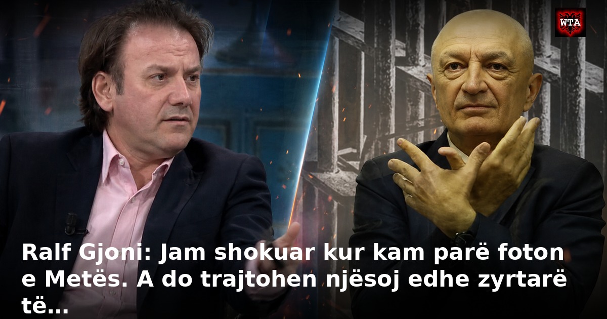 Ralf Gjoni: Jam shokuar kur kam parë foton e Metës. A do trajtohen njësoj edhe zyrtarë të…